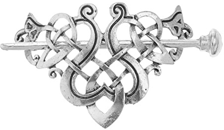 SOLUSTRE Keltische Haarspange Haarnadel Vintage Keltische Knoten Haarspange Metall n Haarschmuck für Frauen Mädchen