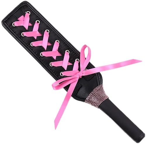 SM Bondage Paddel Erotik Leder Flogger Peitsche Cosplay Sexspielzeug für Erwachsene Lederpaddel SM Sexspielzeug aus Leder und Edelstahl