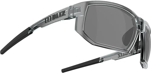 Bliz Unisex Arrow sportglasögon, transparent grå smoke, en storlek