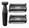 Lot de 2 têtes de rechange compatibles avec rasoirs Philips Bodygroom Série 7000, 5000 et 3000