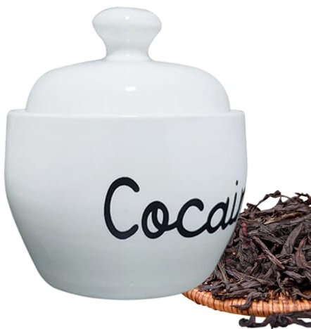 Zuccheriera con coperchio, in ceramica, dispenser per zucchero, contenitore moderno per conservare sale marino, condimento e zucchero