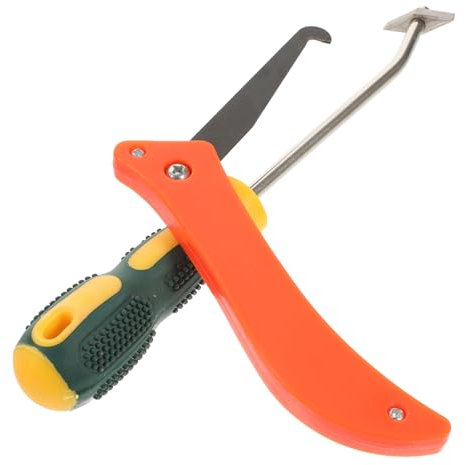 HOMSFOU 2pezzi Strumenti Per Rimozione Sigillante Utensili Per Pulizia Ceramica Colore Casual Ergonomico e Tungsteno Resistente