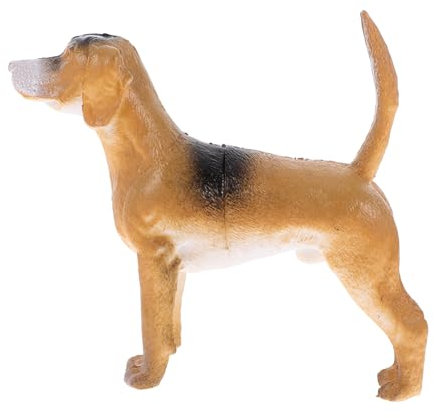 TOYANDONA Kleine Realistische Labrador Hundefigur Aus Robustem Detailgetreuer Deko-welpe Für Wohnzimmer Schreibtisch Oder Geschenk Stabiles Material Tischdekoration