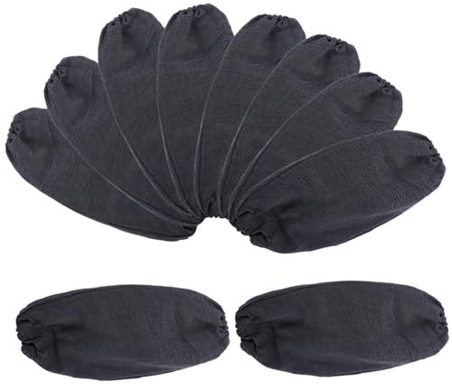 DIYEAH 5pares Manguitos De Protección De Brazos Resistentes Al Calor y Abrasión Mangas De Mezclilla Ajustables Para Protección Laboral Soldadura y Construcción De Colores Aleatorios
