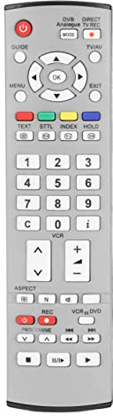 CHEOTIME Telecomando TV, Telecomando Universale TV Funziona in sostituzione Compatibile con Plasma Viera HDTV 3D LCD LED TV Lettori DVD Ricevitori AV