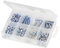 Fixman 804223 Machine Screws and Nuts Pack 105pce, Silver