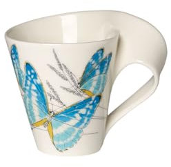 Villeroy & Boch 10 – 4192 – 9100 NWC Gobelet avec Manche, 0,3 l, Premium Porcelaine, Multicolore