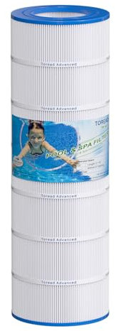 TOREAD Poolfilter kompatibel mit PAP150-4, Unicel C-9415, Filbur FC-0687, R173216, 59054300, Pentair Clean & Clear 150, CC150, Predator 150, 150 m², Filter 1 Kartusche (Packung)
