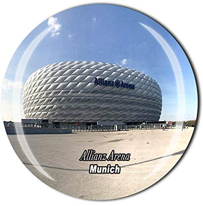 Allianz Arena München Bayern Deutschland Kühlschrankmagnet Souvenir Geschenk Dekor Magnetsticker Kollektion
