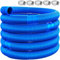KESSER® Manguera de Piscina con Manguitos | Manguera de Piscina Exterior e Interior | Manguera de aspiración | Manguera de BombaLargo 8m (Ø 32 mm),Azul,
