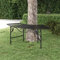 Tidyard Garten Baumbank Halbrund Witterungsbeständig Gartenbank Gartenmöbel Bank Sitzbank Parkbank Metallbank Terrassenbank 113 cm Schwarz Stahl