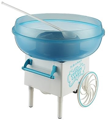 Cotton Candy Machine, Electric Cotton Candy Maker, for Sugar Or Hard Candy, for Family Birthday Party,Blue