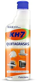 KH7 Quitagrasas, Desengrasante | Elimina Grasa y Suciedad | Aplícalo en Cocina, Ropa, Exterior o Vehículos | Apto para todas las Superficies y Tejidos | Formato Ahorro, Recambio 715 mL