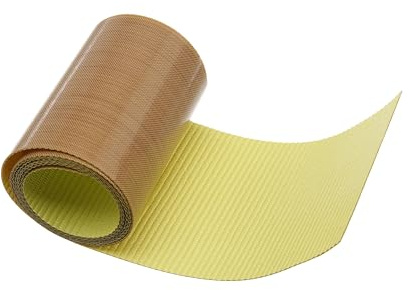 HENDI TEFlon Teflon Vakuummaskin, tätningsstång, värmebeständig, självhäftande, teflontejp, vakuumkammare, 65 mm bred, 1 m lång, PTFE