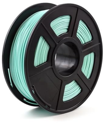 WDZHI 3D-Drucker-Filament PLA 1,75 mm 1 kg/2,2 lbs 3D-Kunststoff-Verbrauchsmaterial for 3D-Drucker oder 3D-Druckstift-Filament (Color : Cyan)