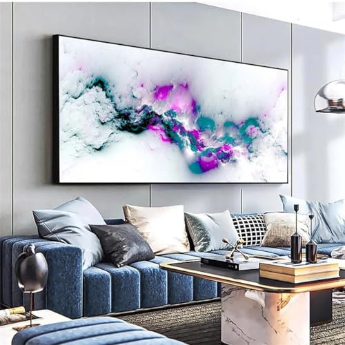NXMYDBD Abstrakte Wandkunst, auf Leinwand gedruckt, Minimalismus-Poster, nordische Wandkunst, Bilder für Wohnzimmer, Heimdekoration, 70x140cm (28x55 Zoll), ungerahmt