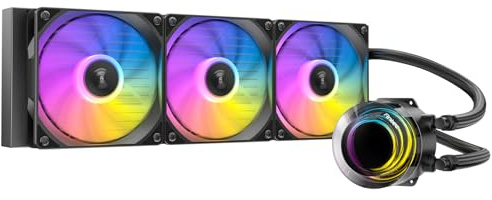 Antec Vortex Lum 360 ARGB Processore Kit di raffreddamento a liquido 12 cm Nero
