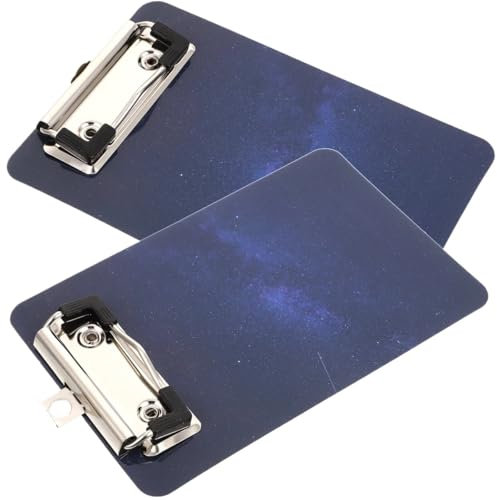 Planchettes à Pince Bloc-notes en carton for bloc-notes, 4 pièces, attelle de données contractuelles, Clip de Menu, plaque de Base, Support de presse-papiers