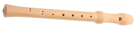 Yardwe Sopranblockflöte 8-Loch Design Leicht zu Spielen Fördert Handflexibilität für Musikliebhaber und Schnelles Lernen