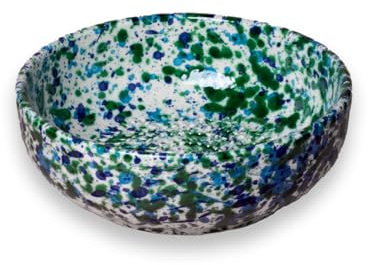 Beamel Home Plato Rallador Cerámica Hecho A Mano Diseño Decorativo Utensilio Cocina Arte Funcional Vajilla Artesanal (Coral, Mediano)