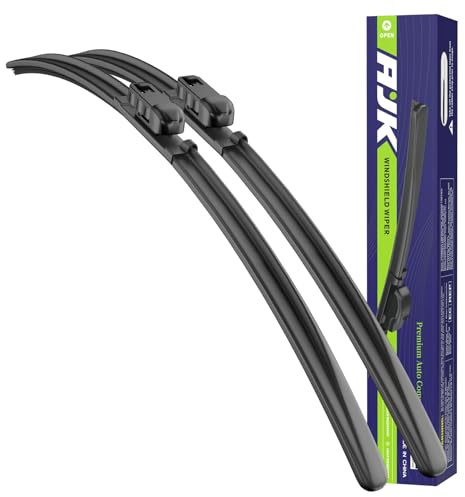 AJK Front windshield wipers for Toyota Camry 2025, Original Equipment Back Window wiper blades Conventional, Vehicle Specific Fit, Pack of 3
