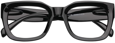 DOOViC Lesebrille Brille mit Blaulichtfilter Klassisch Eckig Rahmen