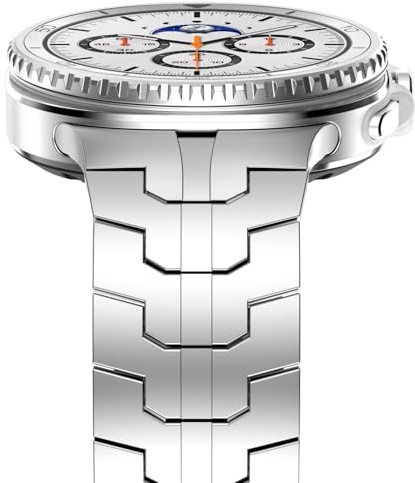 NewWays Metall Armband für Samsung Galaxy Watch 9/8 44mm 40mm | Metallband Kompatibel mit Galaxy Watch 8 Classic 46mm