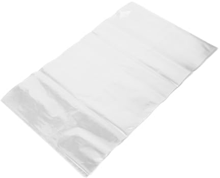 VALICLUD 50 Stück Teiliges PVC Schrumpffolienbeutel Transparente Geruchsfreie Schrumpffolie zum Schutz und Staubfreien Aufbewahren von Sneakern Schnelles Versiegeln für Herrenschuhe