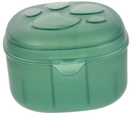 VICASKY Schnullerbox Mit Cartoon Motiv Auslaufsicher Transparentes Freies Material Tragbar Für Reisen Und Outdoor Babypflege