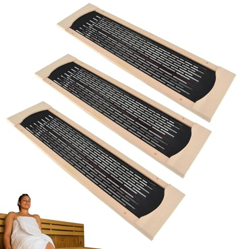 Tube chauffant infrarouge en céramique pour sauna, panneau chauffant pour spa, hammam 350 W avec protection, accessoires de chauffage pour sauna, pour maison, hôtel, piscine(3pcs)