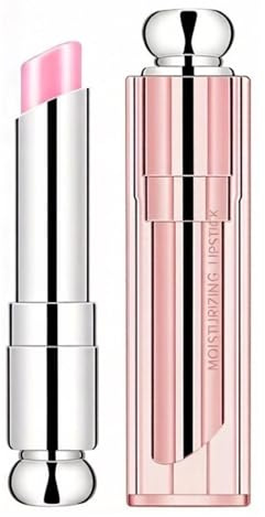 Baume à Lèvres à la Fraise - Soin des Lèvres Hydratant et Nourrissant 3g - Stick à Lèvres Rose pour Femme et Fille - Hydratation Longue Durée et Parfum Fruité Délicieux