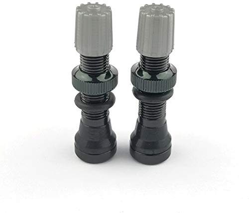 2 Stück 40mm Mountainbike Ventil, Mountainbike Ventil Aluminiumlegierung Tubeless Ventil, Tubeless Ventil für Mountainbike