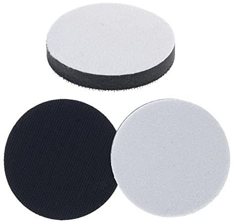 Dura-Gold Pro Series 3 x 10mm Soft Density Interface Pad, 3 Pack - Hook & Loop Foam Protection Cushion, Used Between Sander Sanding Discs, Polisher Polishing Pads & Backing Pads, Drill - Auto Detail