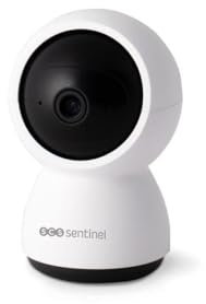 SCS Sentinel, SVI0064, Caméra de Surveillance Rotative Intérieure, Fonction Interphonie, Détecteur de Mouvement, Fonction Enregistrement, Vision Nocturne, CamFirst Indoor