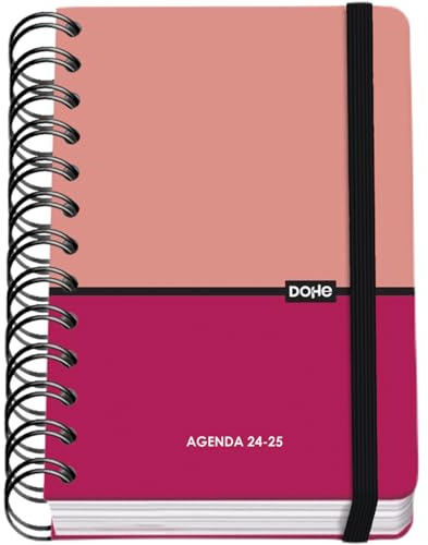 Dohe - Schülerkalender 2023-2024 – A6 – Tag Seite – Rosa – DUO
