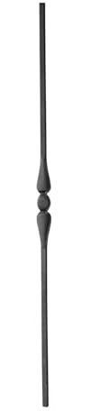 shivler Zaunelemente Gartentor Metallzaun Zäune Zaundekoration Zaunpfosten Balkonverkleidung Set Verschiedene Muster (900mm - 09.211/5 Stück)