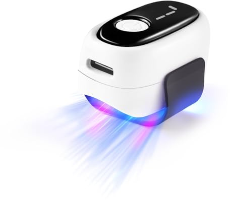SAVILAND Mycose Ongles des Pieds: Appareil de Traitement Ongles à Double Longueur d’Onde, Combine Lumière Bleue et Laser Infrarouge pour Eliminer Efficacement la Mycose des Ongle