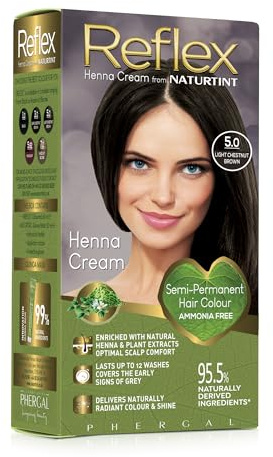 Naturtint Reflex Coloration temporaire pour cheveux 5.0 Châtain clair 90 ml