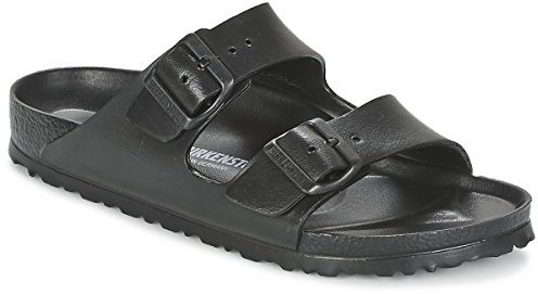 Birkenstock Damen Arizona Eva Pantoletten, Schwarz (Black 23), 38 EU