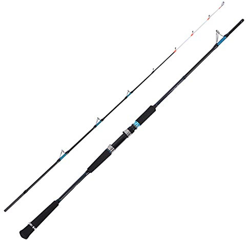 VGEBY Carbon Spinnrute Leuchtende Angelrute Tiefsee Offshore Allgemeines Carbon Angel Leuchtende Spinnrute Anti VerwicklungEnt(2.1M)