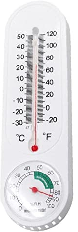 Casiler Termómetro Colgante Pared Probador Oficina para Exteriores Interior Office Tergiversión Temperatura Herramienta Medición