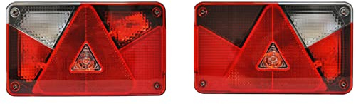 mb-m® 906783 Set Aspöck Multipoint 5 Lampen, rechts + links mit 5-poligem Bajonettanschlüssen