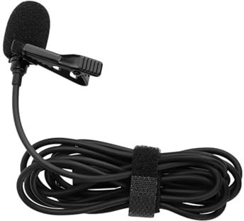 Micrófono Lavalier compatible con DJI Osmo Pocket 3/Action 4/3/2, accesorios de cámara, micrófono omnidireccional de mano con clip