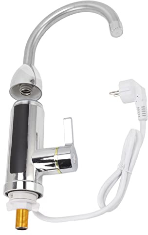 Grifo De Calefacción Eléctrico Grifo De Agua De Cocina De Acero Inoxidable Para Baño En Casa (ESTÁNDAR EUROPEO 220V)