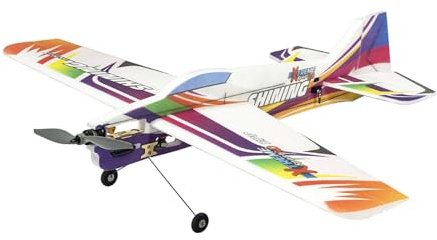 Goolsky Aeroplane RC Aeroplane RC Aeroplane E08 Shining 980 mm, volo aereo 3D, aereo EPP radiocomandato (RC) KIT+Power Combo - KIT
