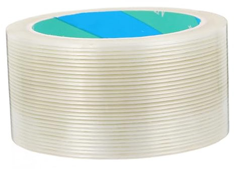 BUGUUYO 1rolle Roll Strapping Tape Transparentes Verstärktes Fiberglasband Für Starke Anwendungen Für Verpackung Reparatur Und Industrielle Anwendungen