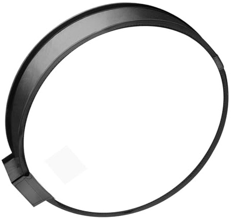 DOITOOL Diffusore Riflettore Per Lampada Flash Rotonda Da 40 Cm Riflettore Per Luce Fotografica Riflettore Per Flash Della Fotocamera Nero