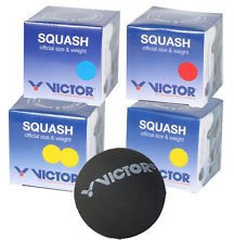 Victor Squashbälle 4x normal , rot I