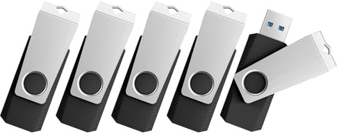 TOPESEL USB Flash Drives 5 Pack 64GB USB 3.0 Flash Drive, Thumb Drive Thumb Drive USB Flash Drive USB Memory Stick USB Memory Stick for PC laptops, Ta