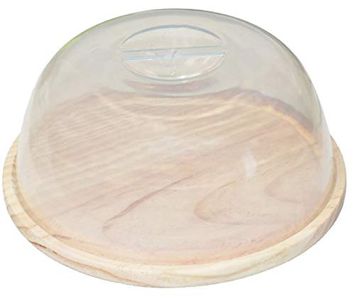 Acan - Quesera de Madera con Tapa de 18 cm